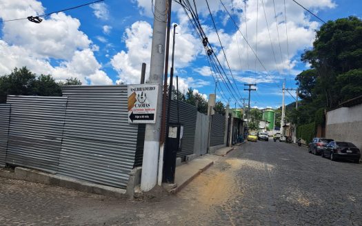 Renta de Terreno en San Pedro La Huertas, Sacatepéquez